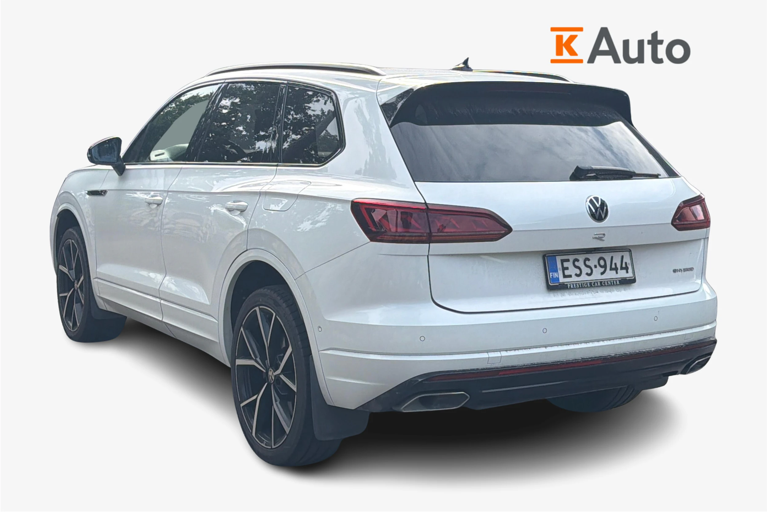 Valkoinen Volkswagen TOUAREG 2021 kuva 2.