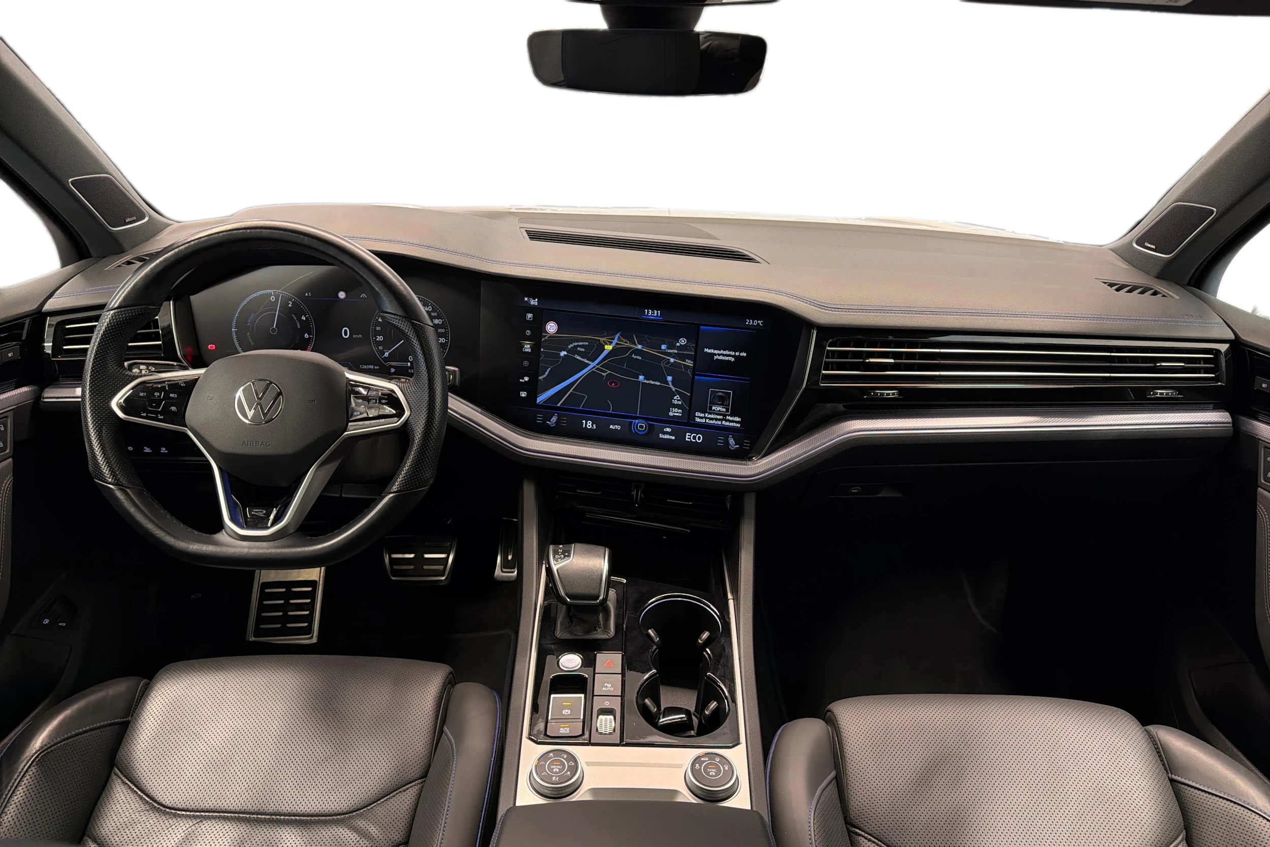 valkoinen Volkswagen Touareg 2021 kuva 7.