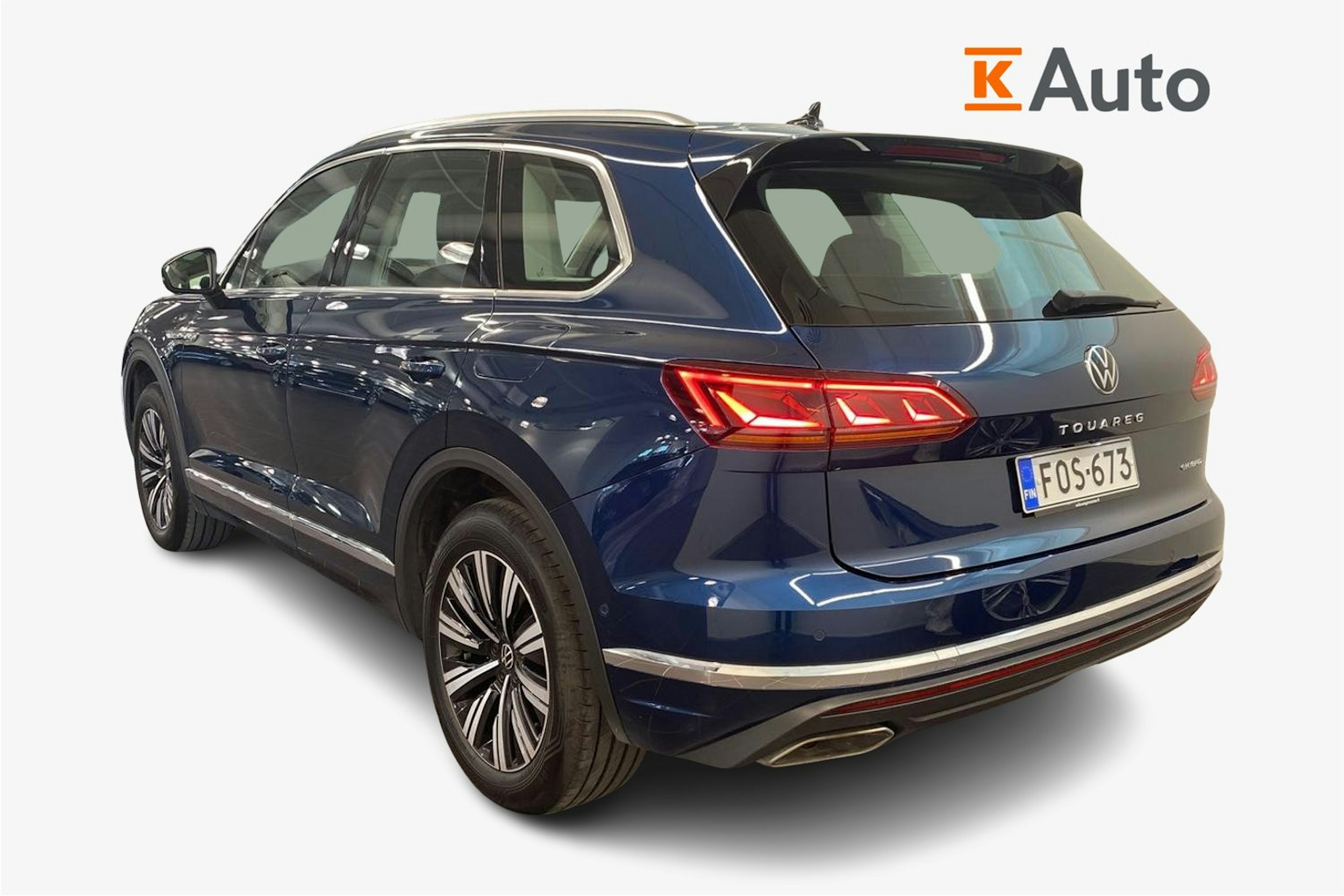 sininen Volkswagen Touareg 2021 kuva 2.