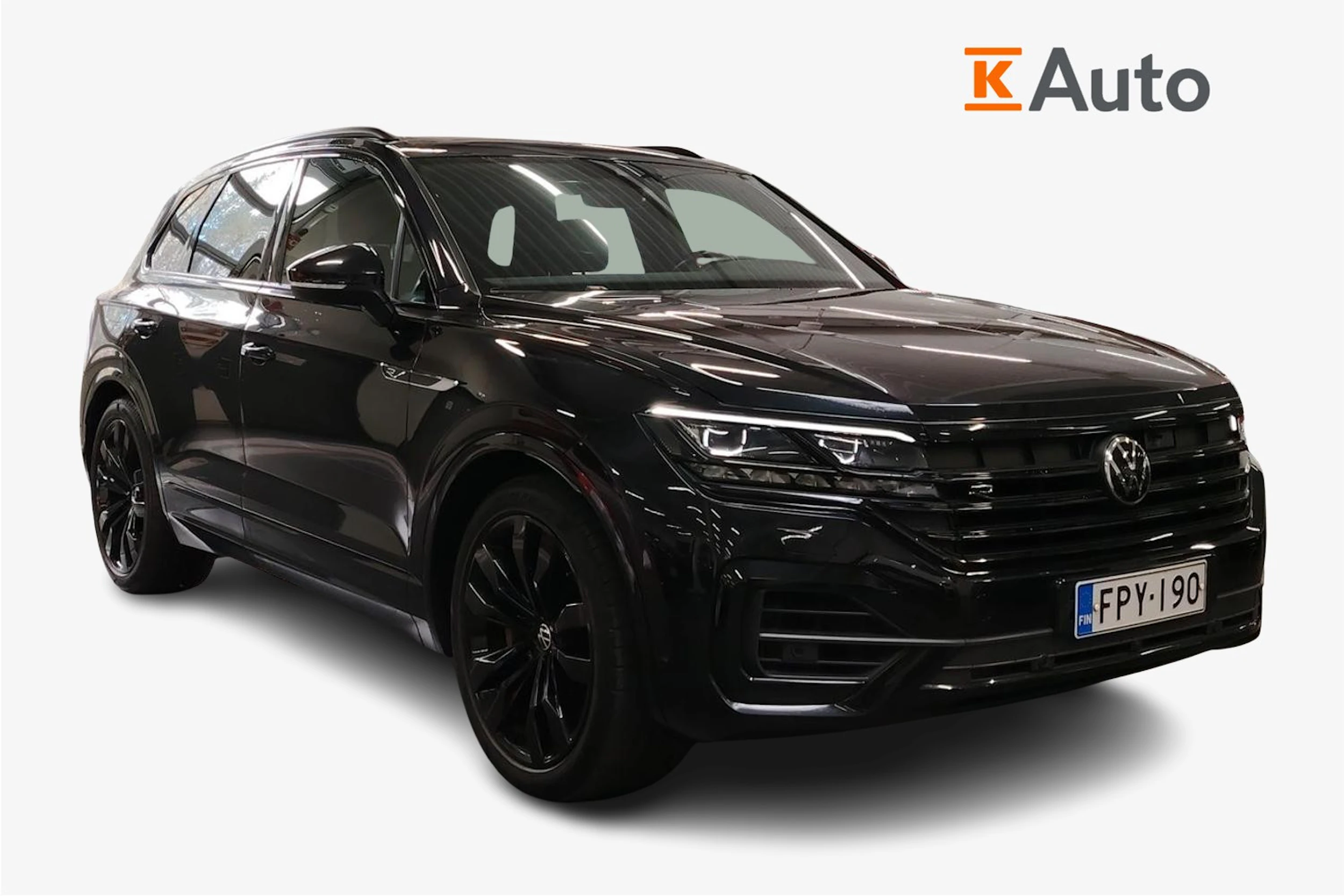 musta Volkswagen Touareg 2021 kuva 1.