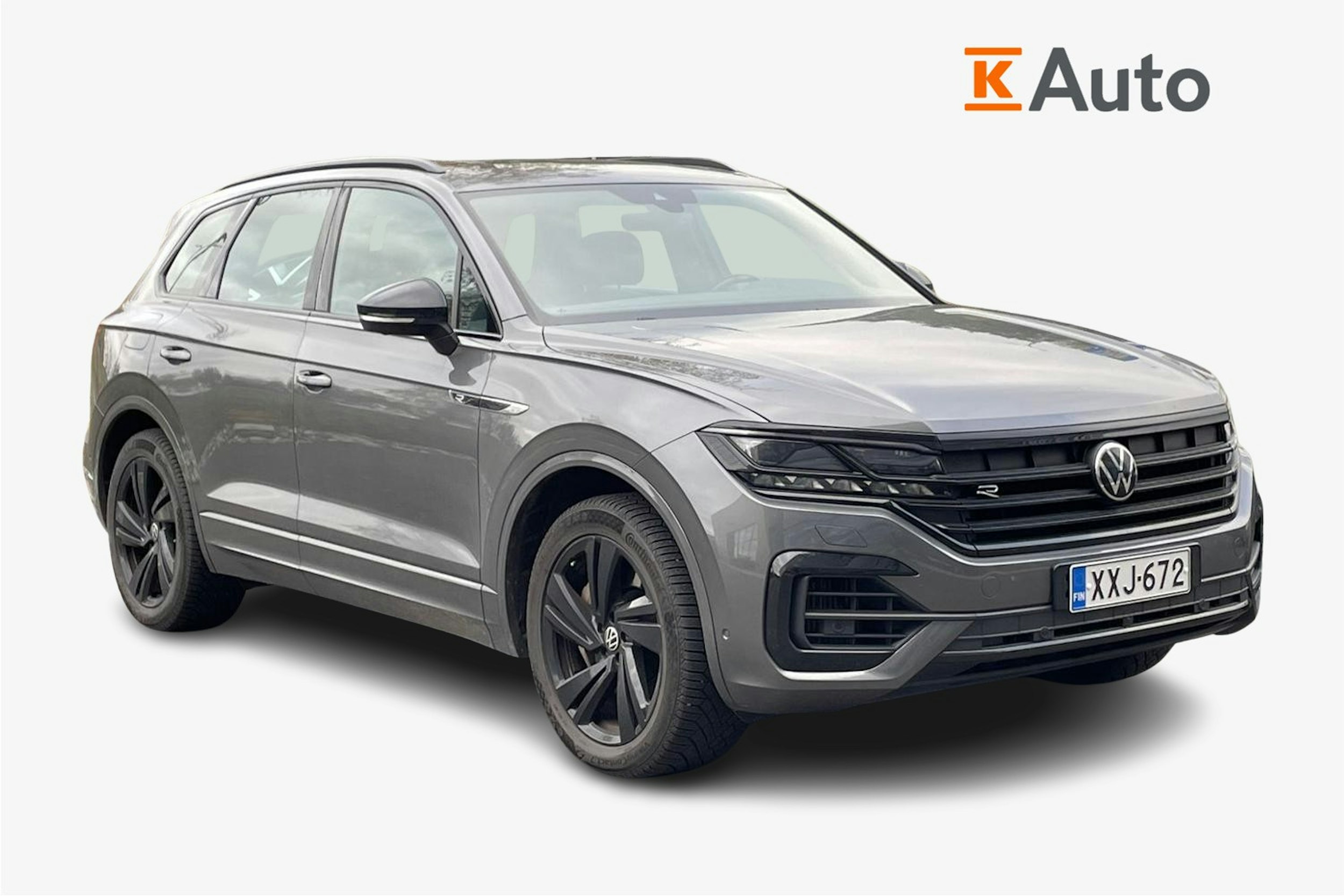 harmaa Volkswagen Touareg 2021 kuva 1.