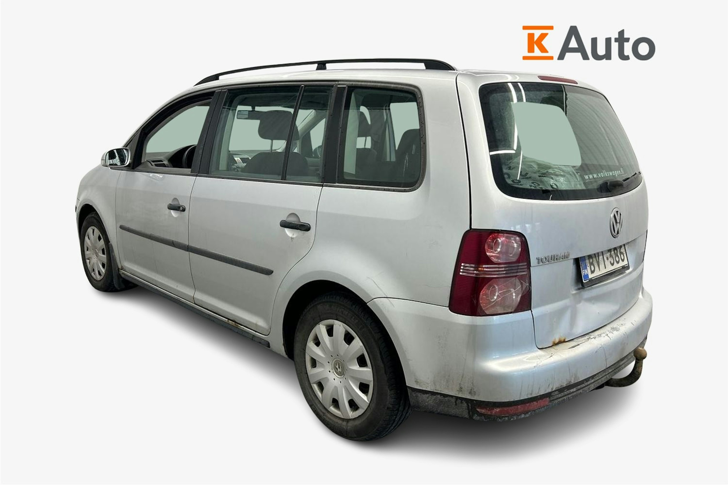 harmaa Volkswagen Touran 2007 kuva 2.