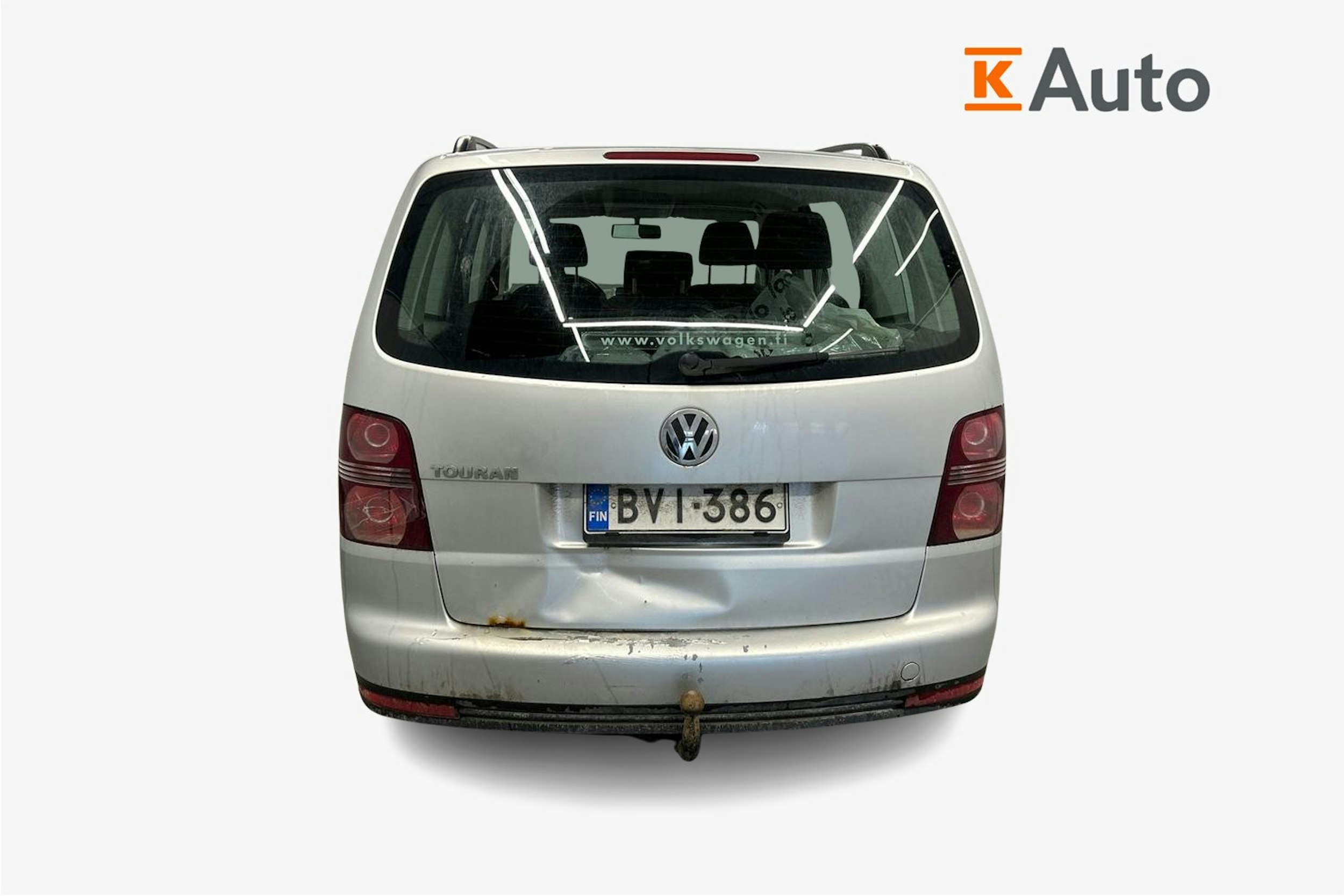 harmaa Volkswagen Touran 2007 kuva 3.