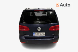 sininen Volkswagen Touran 2010 kuva 3.