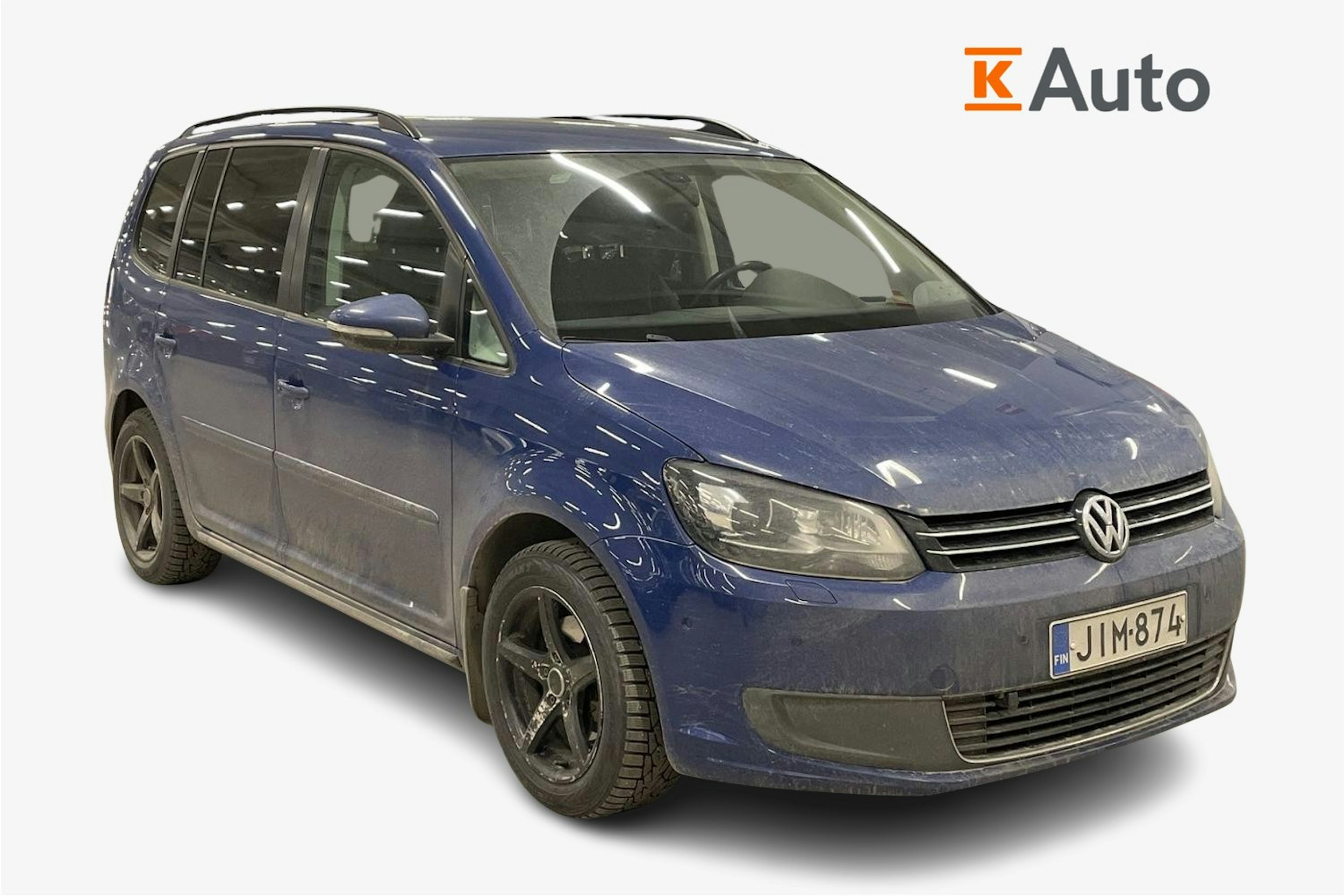 sininen Volkswagen Touran 2011 kuva 1.