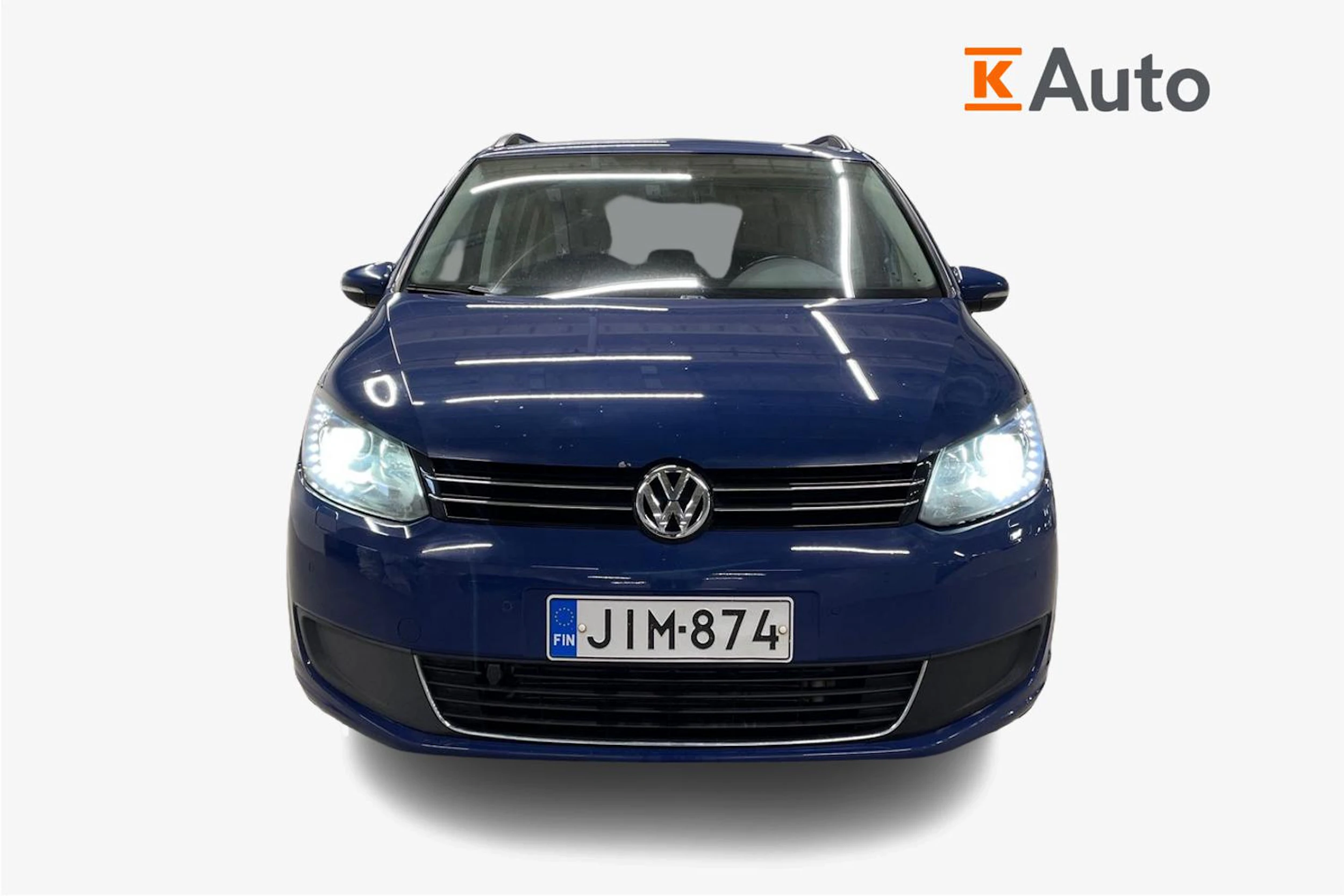 sininen Volkswagen Touran 2011 kuva 4.