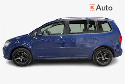 sininen Volkswagen Touran 2011 kuva 5.