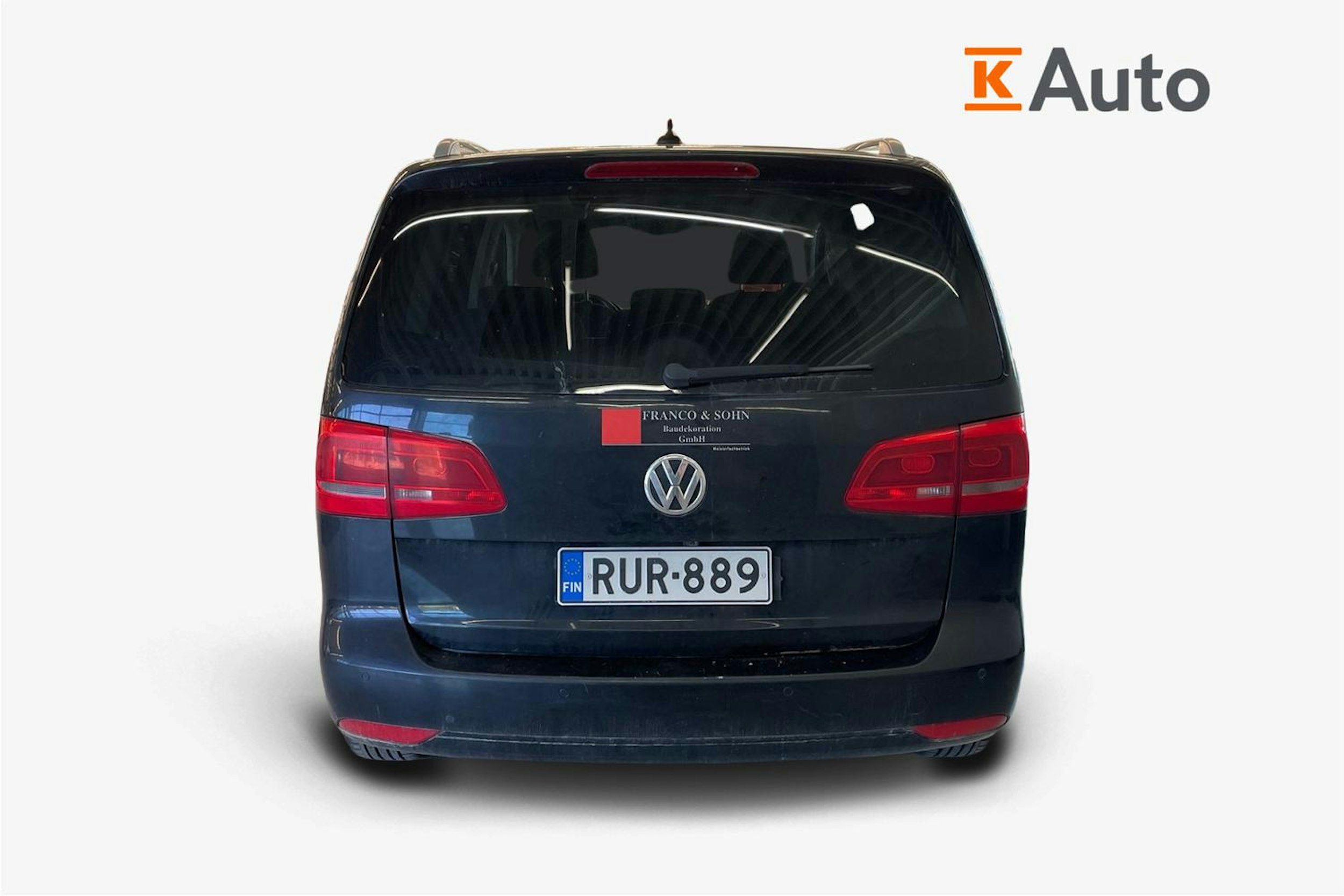 Musta Volkswagen TOURAN 2011 kuva 3.