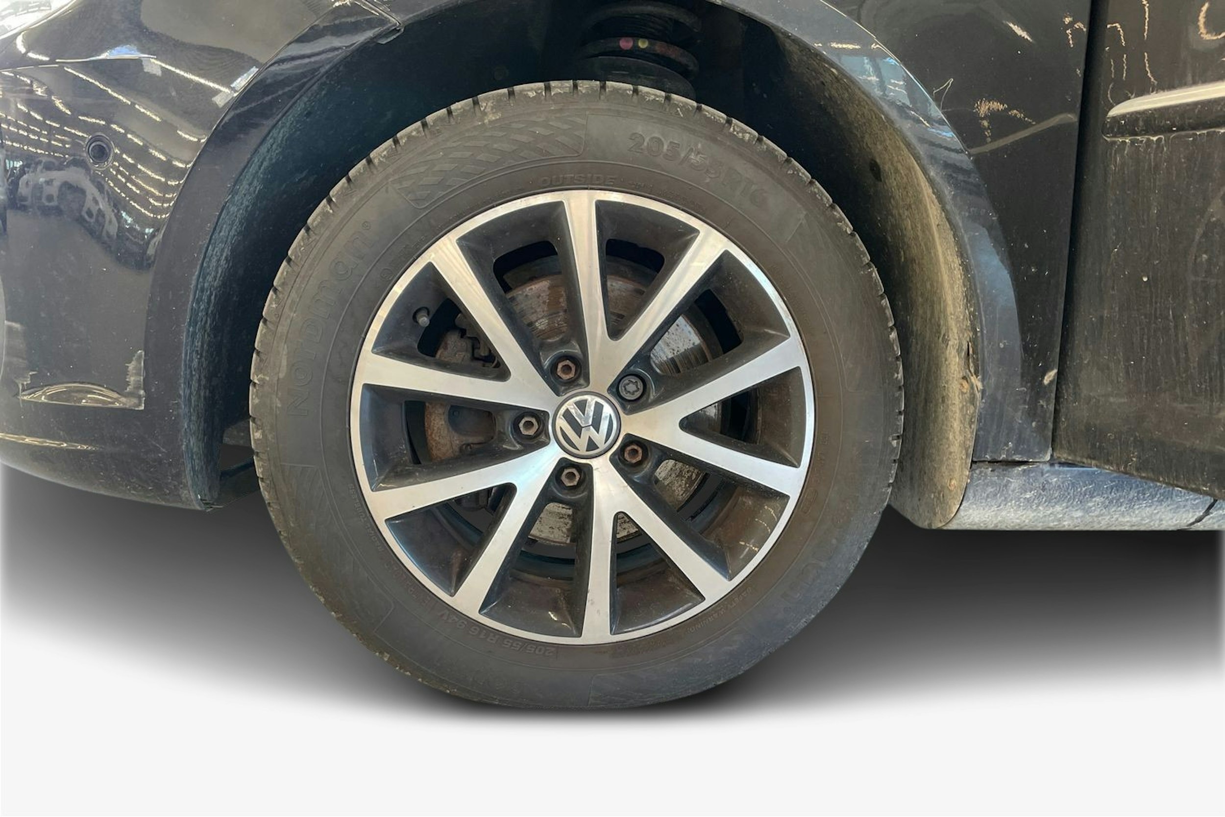 Musta Volkswagen TOURAN 2011 kuva 9.