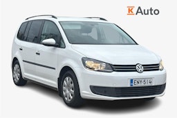 Valkoinen Volkswagen TOURAN 2012 kuva 1.