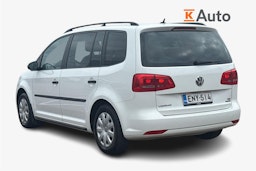 Valkoinen Volkswagen TOURAN 2012 kuva 2.