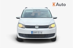 Valkoinen Volkswagen TOURAN 2012 kuva 5.