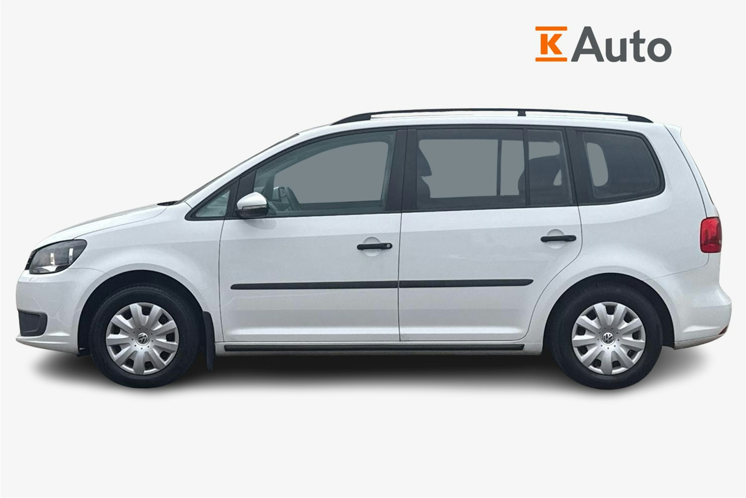 Valkoinen Volkswagen TOURAN 2012 kuva 6.