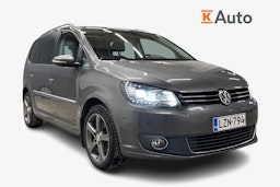 harmaa Volkswagen Touran 2012 kuva 1.