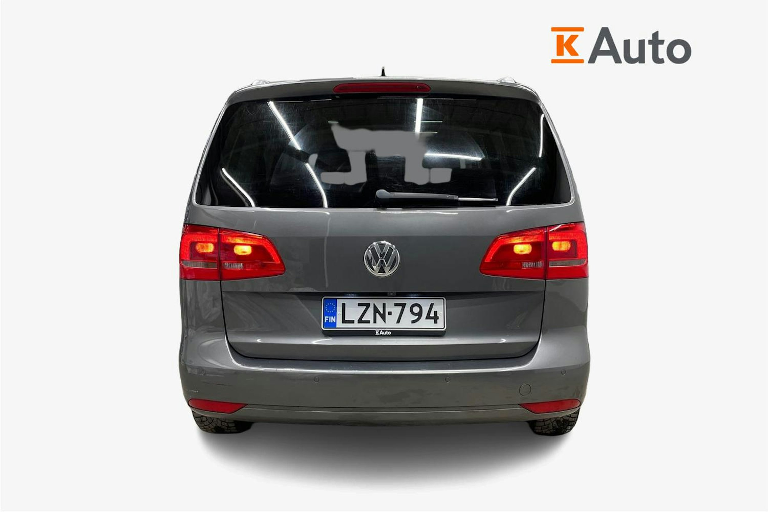 harmaa Volkswagen Touran 2012 kuva 3.