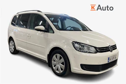 Valkoinen Volkswagen TOURAN 2012 kuva 1.