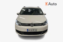 Valkoinen Volkswagen TOURAN 2012 kuva 5.