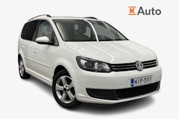 valkoinen Volkswagen Touran 2012 kuva 1.