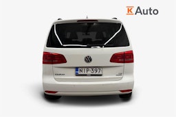 valkoinen Volkswagen Touran 2012 kuva 3.