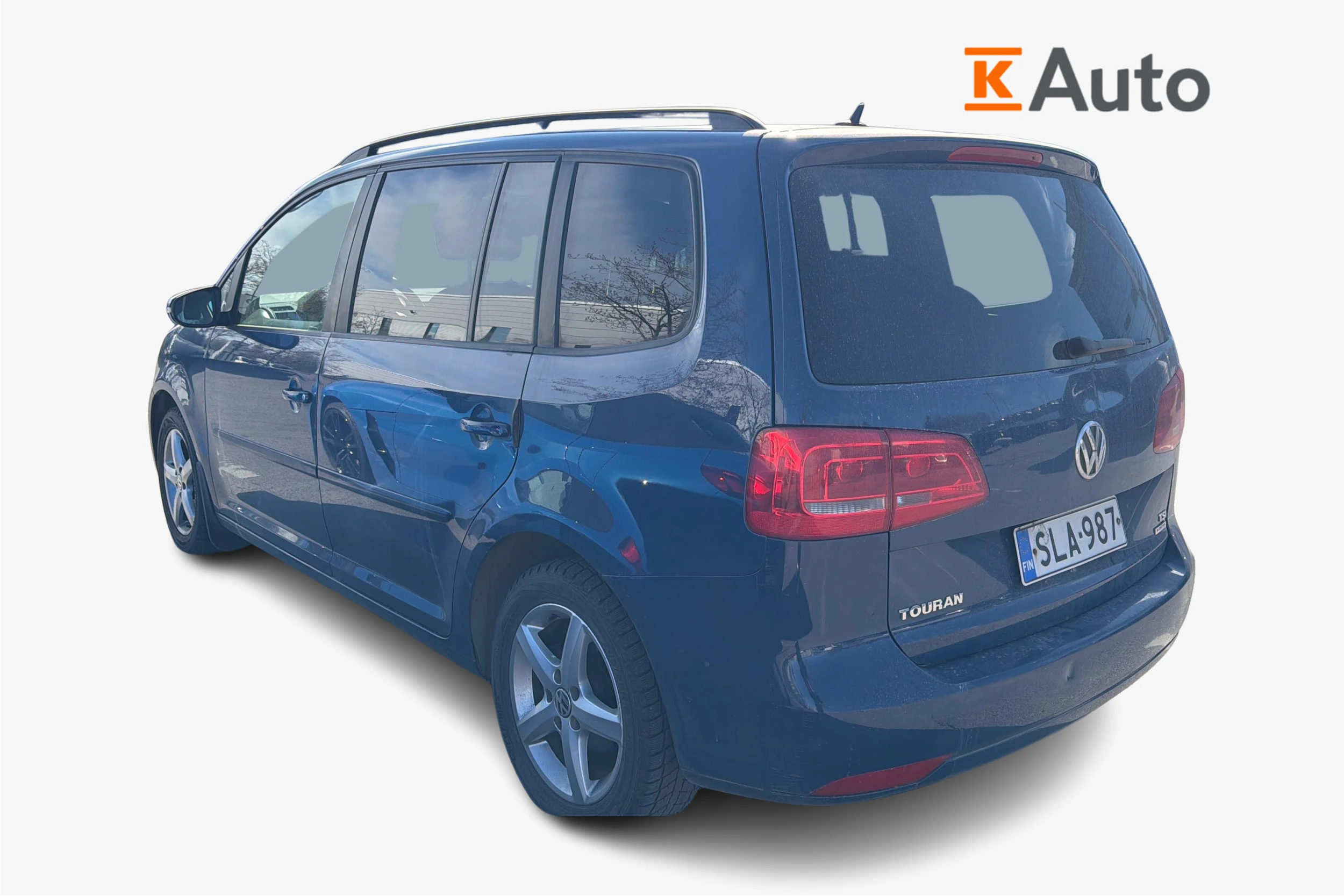 sininen Volkswagen Touran 2012 kuva 2.