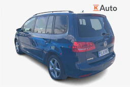 sininen Volkswagen Touran 2012 kuva 2.