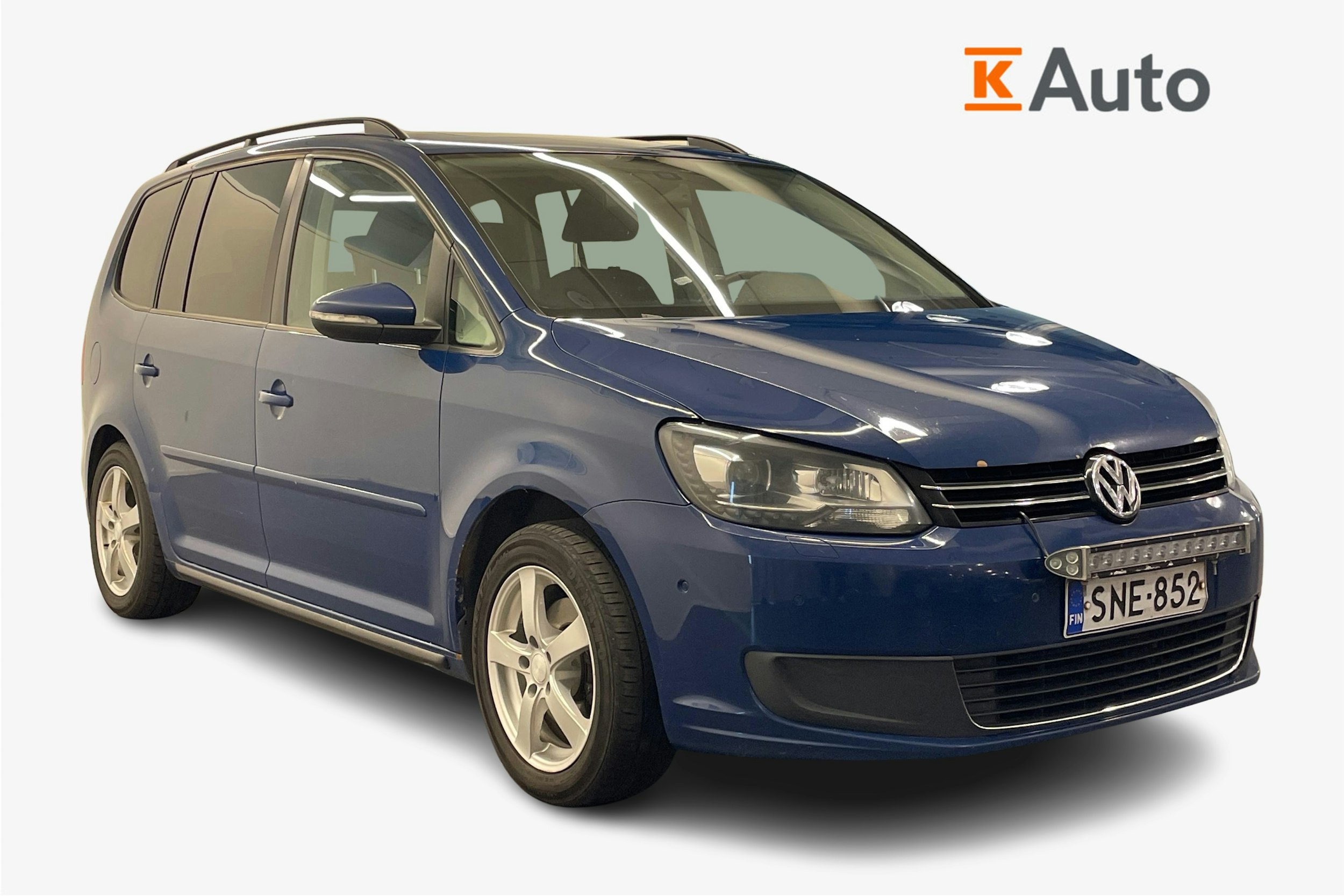 Sininen Volkswagen TOURAN 2012 kuva 1.