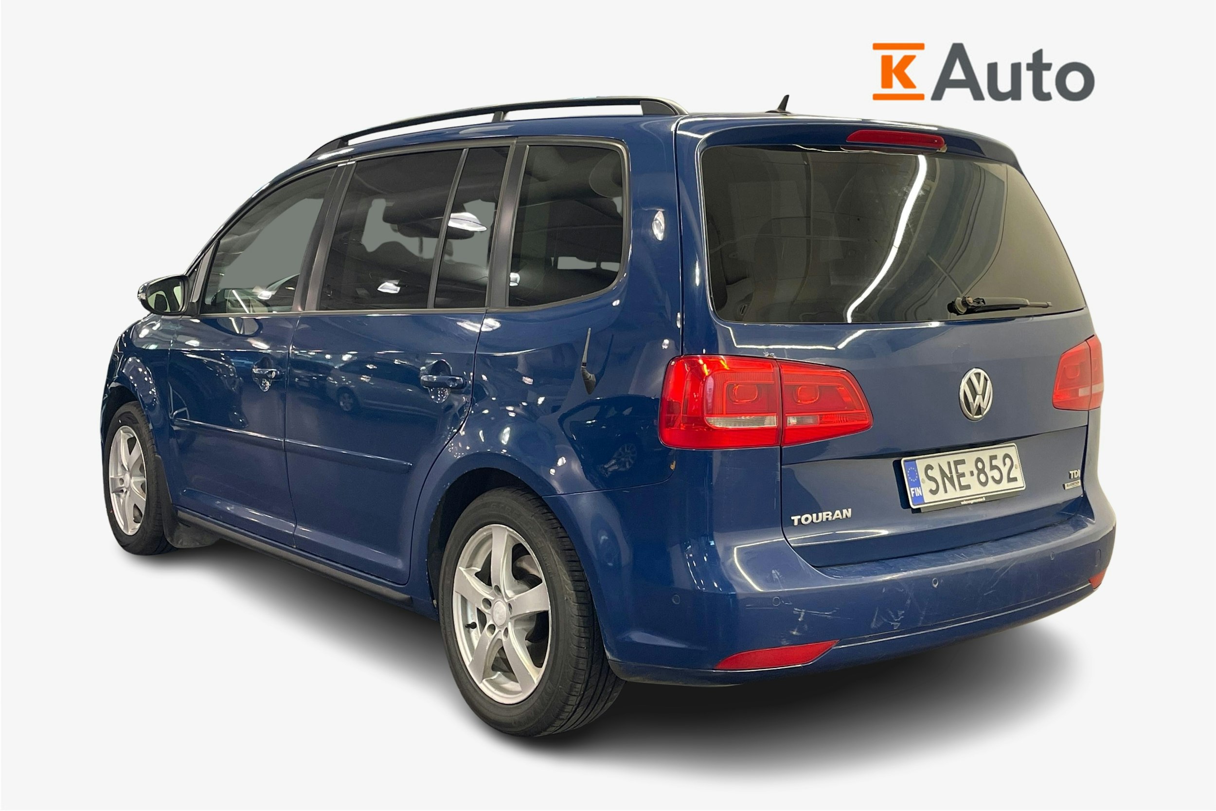 Sininen Volkswagen TOURAN 2012 kuva 2.