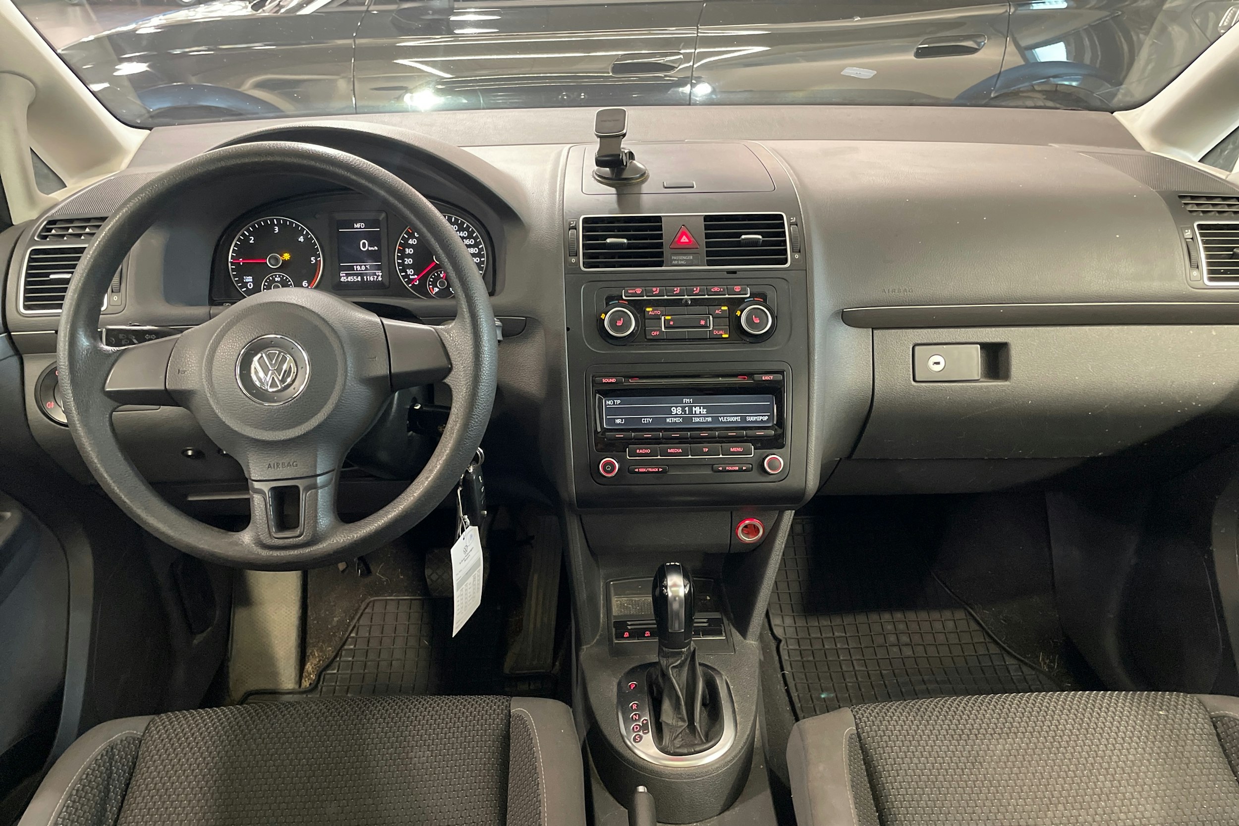 Sininen Volkswagen TOURAN 2012 kuva 7.