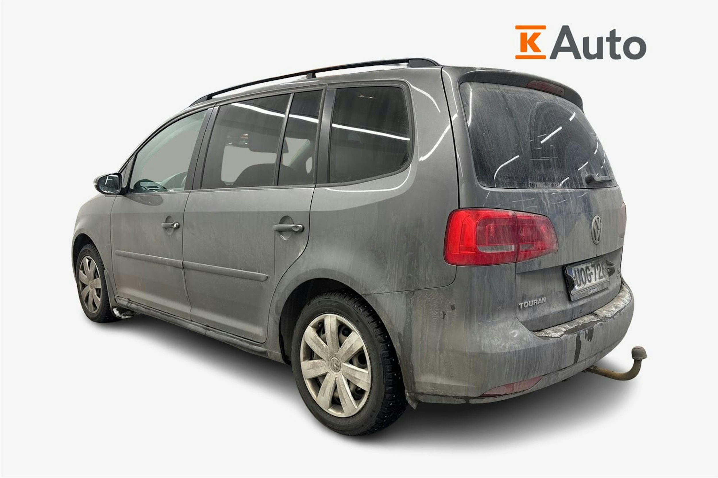 harmaa Volkswagen Touran 2012 kuva 2.