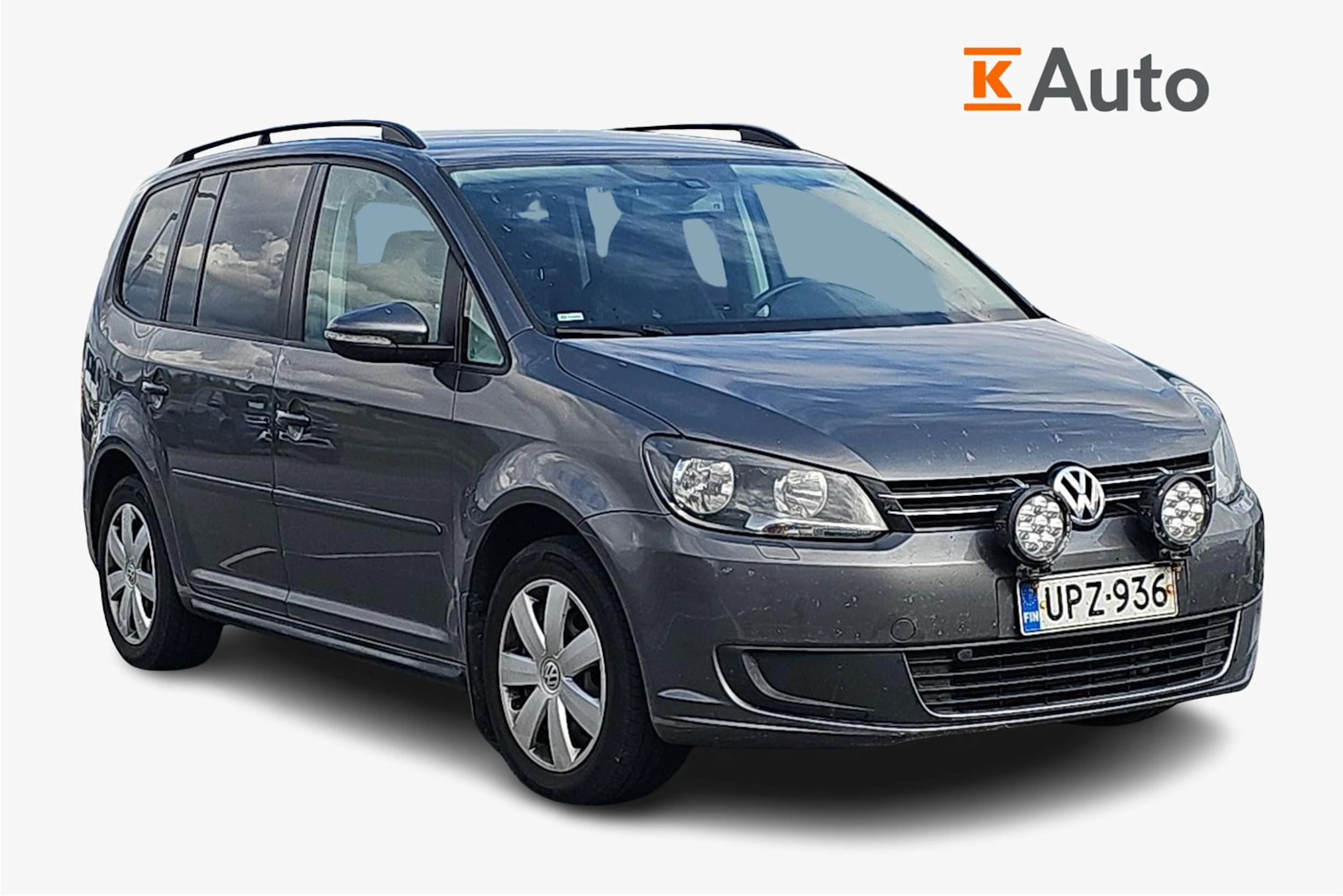 Harmaa Volkswagen TOURAN 2012 kuva 1.
