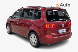punainen Volkswagen TOURAN 2012 kuva 2.