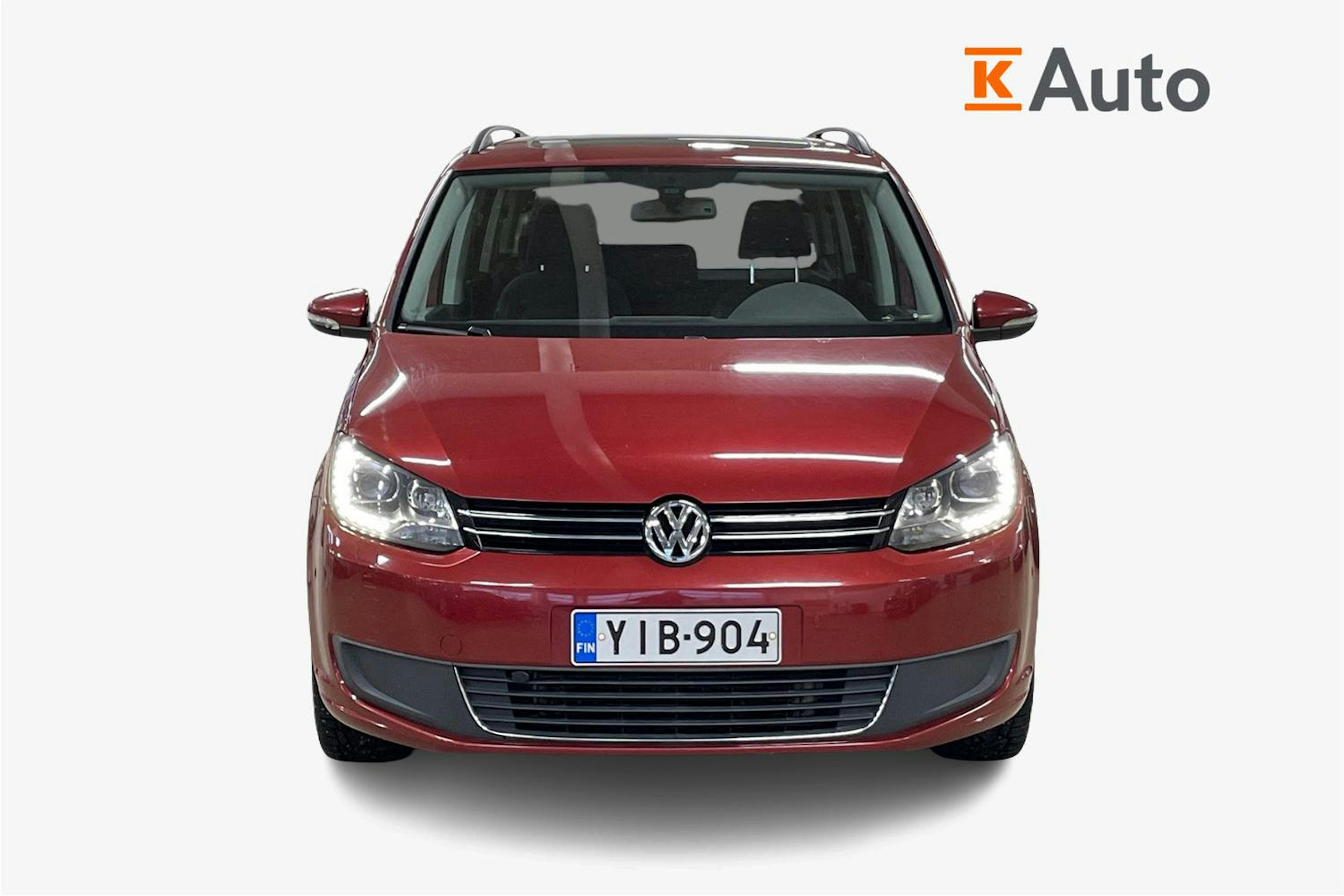 punainen Volkswagen TOURAN 2012 kuva 5.