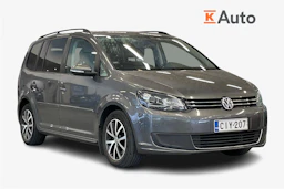 harmaa Volkswagen Touran 2013 kuva 1.