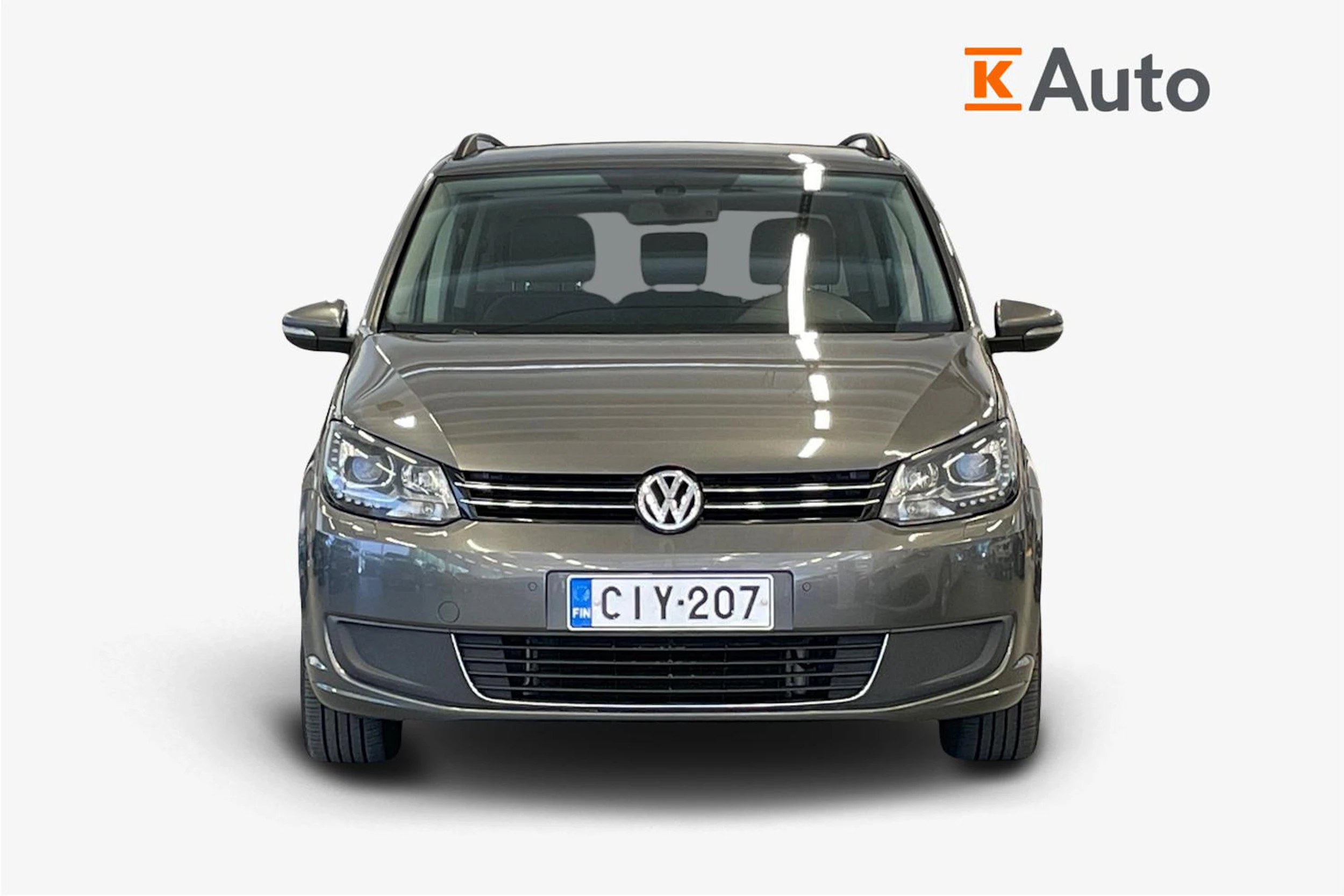 harmaa Volkswagen Touran 2013 kuva 4.
