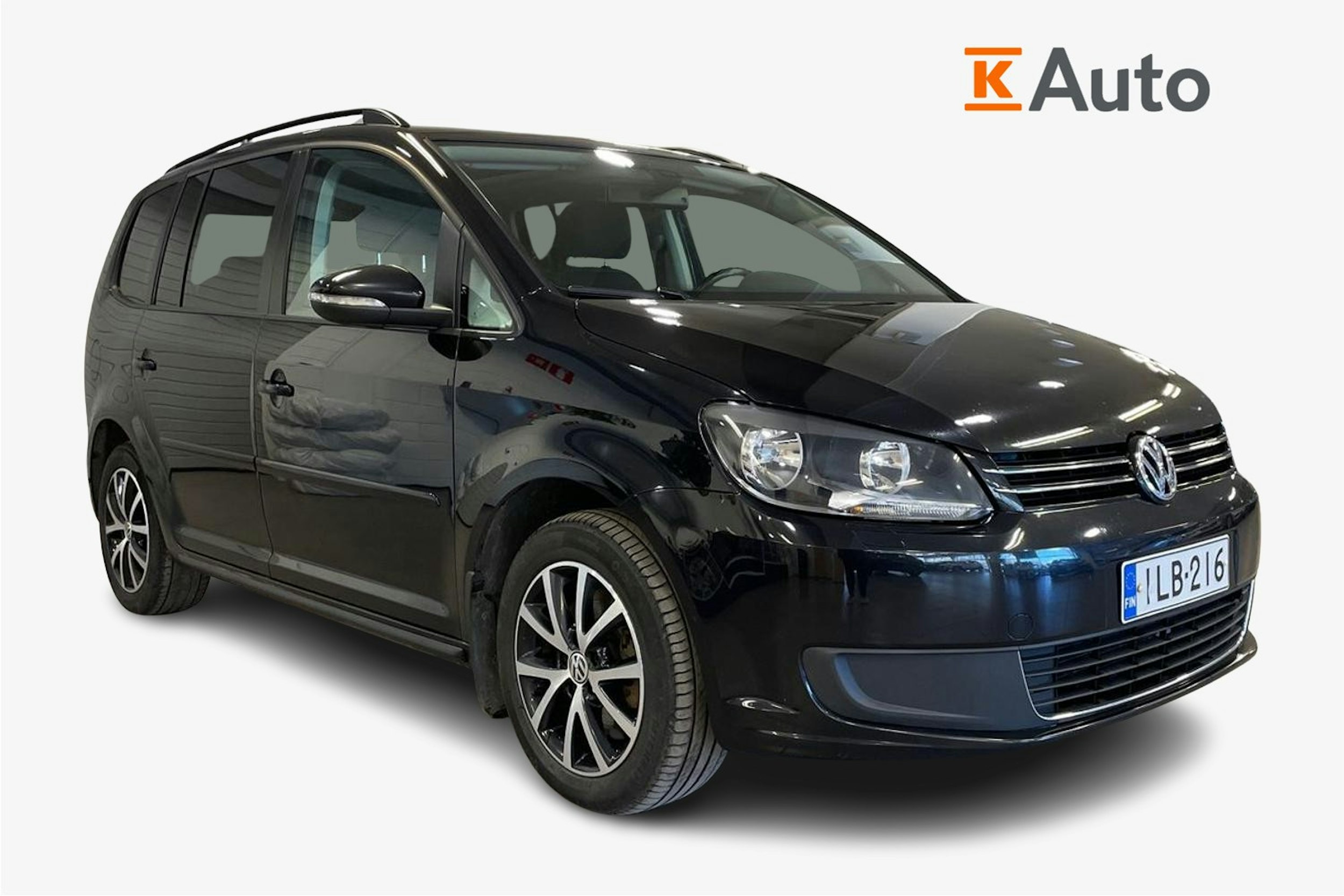 met. musta Volkswagen Touran 2013 kuva 1.