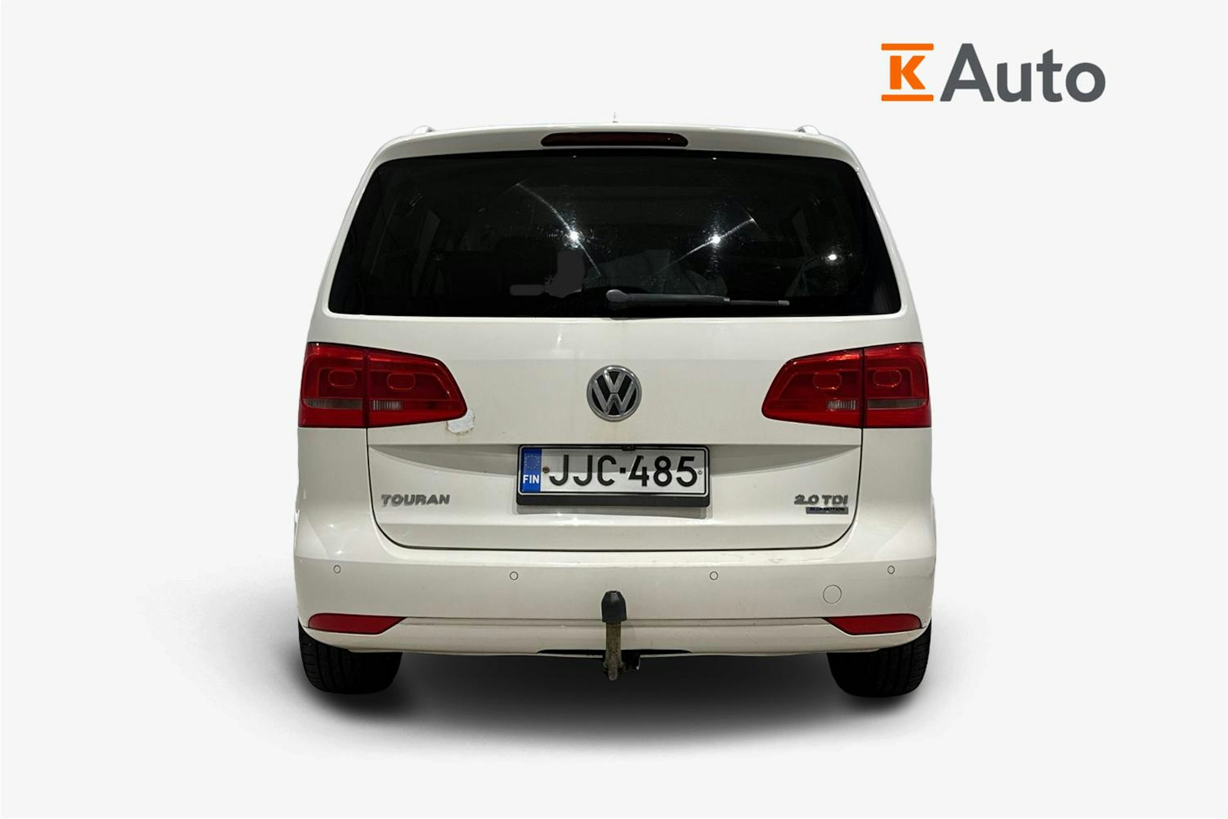 valkoinen Volkswagen Touran 2014 kuva 3.