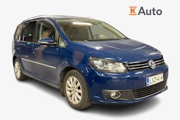 sininen Volkswagen Touran 2013 kuva 1.