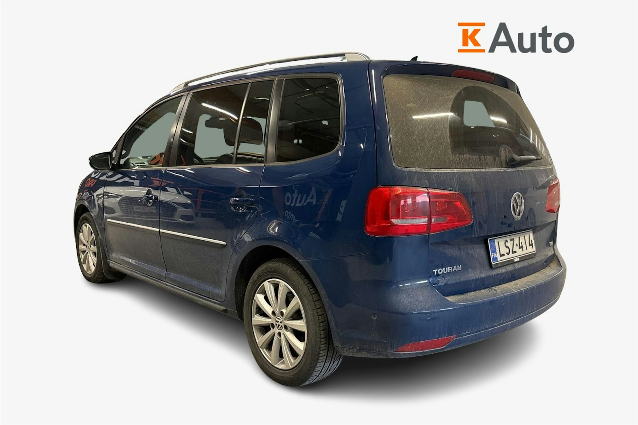 sininen Volkswagen Touran 2013 kuva 2.