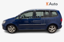 sininen Volkswagen Touran 2013 kuva 6.