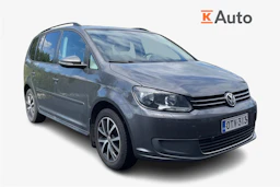 harmaa Volkswagen Touran 2013 kuva 1.