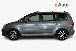 harmaa Volkswagen Touran 2013 kuva 5.