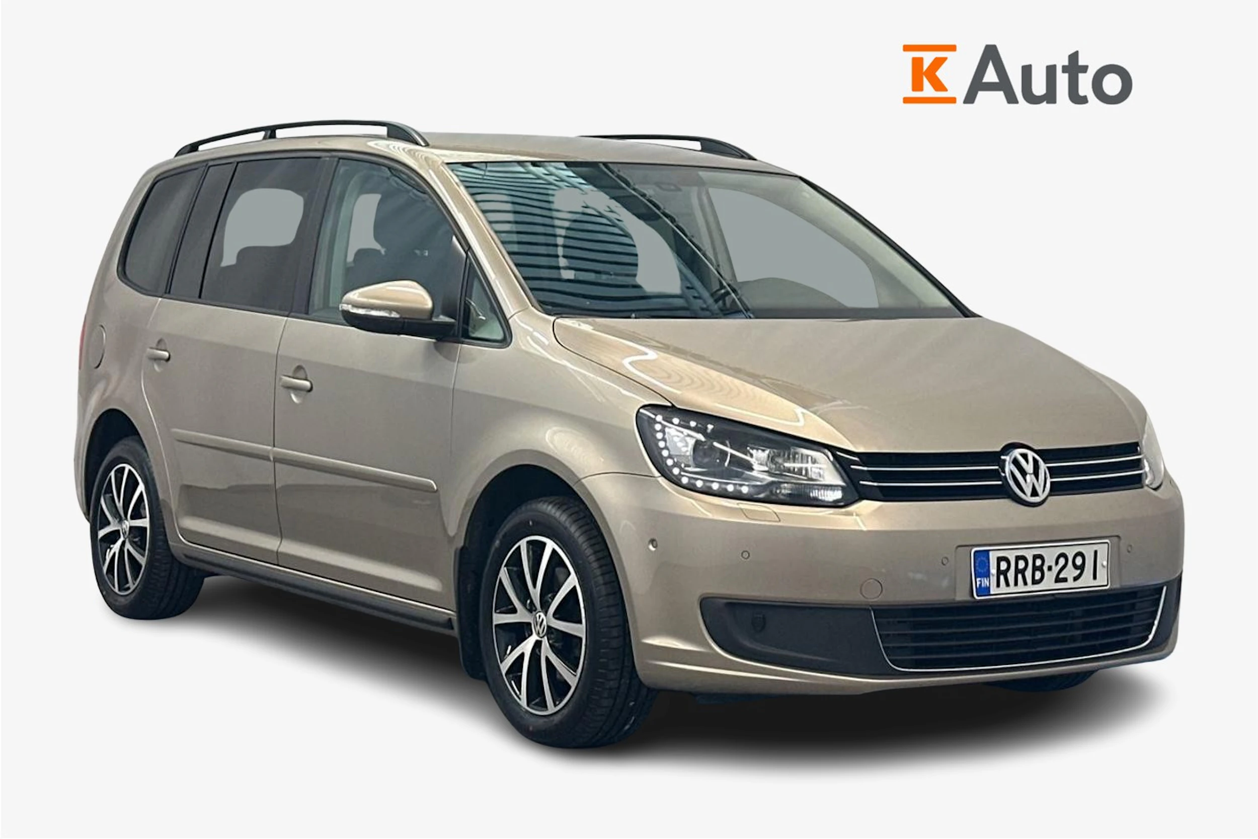 Ruskea (beige) Volkswagen TOURAN 2013 kuva 1.