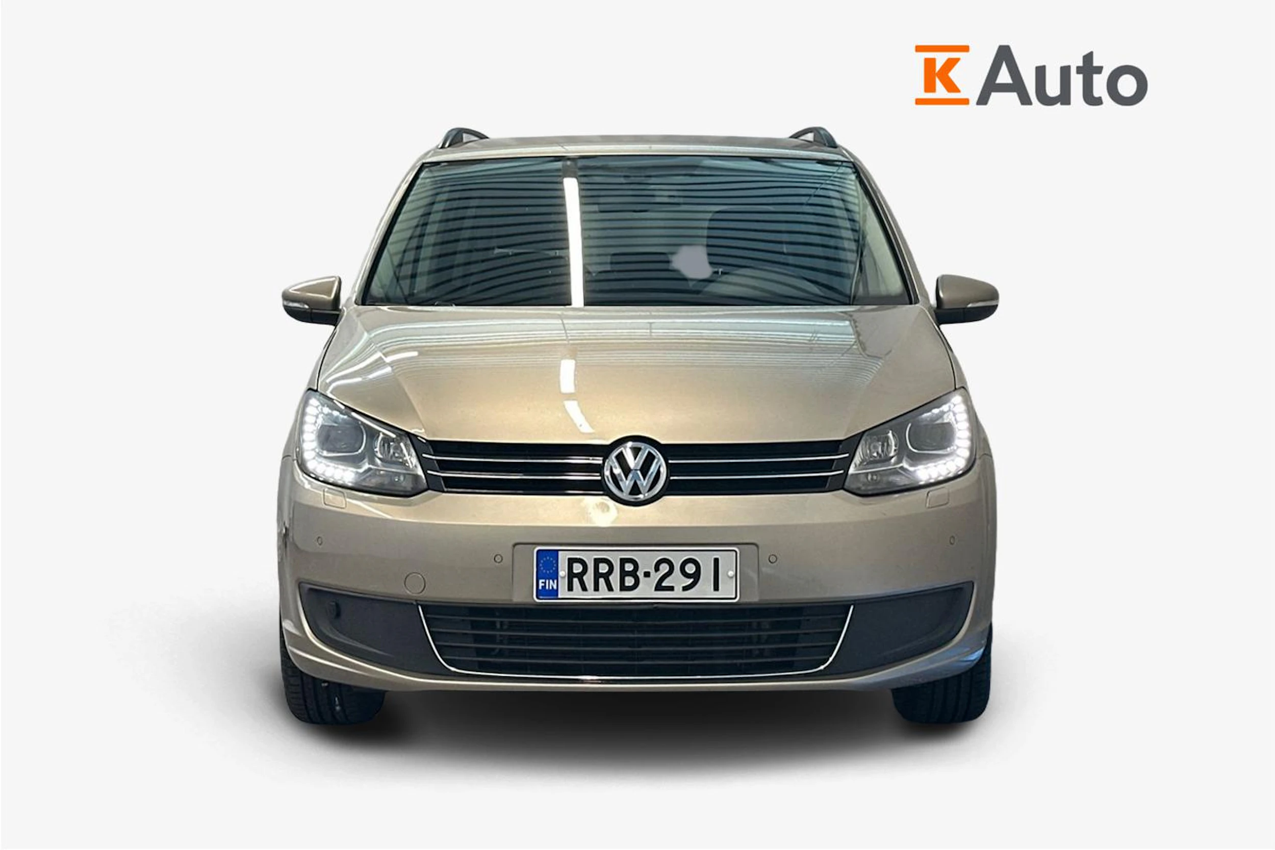 Ruskea (beige) Volkswagen TOURAN 2013 kuva 4.