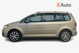 Ruskea (beige) Volkswagen TOURAN 2013 kuva 5.