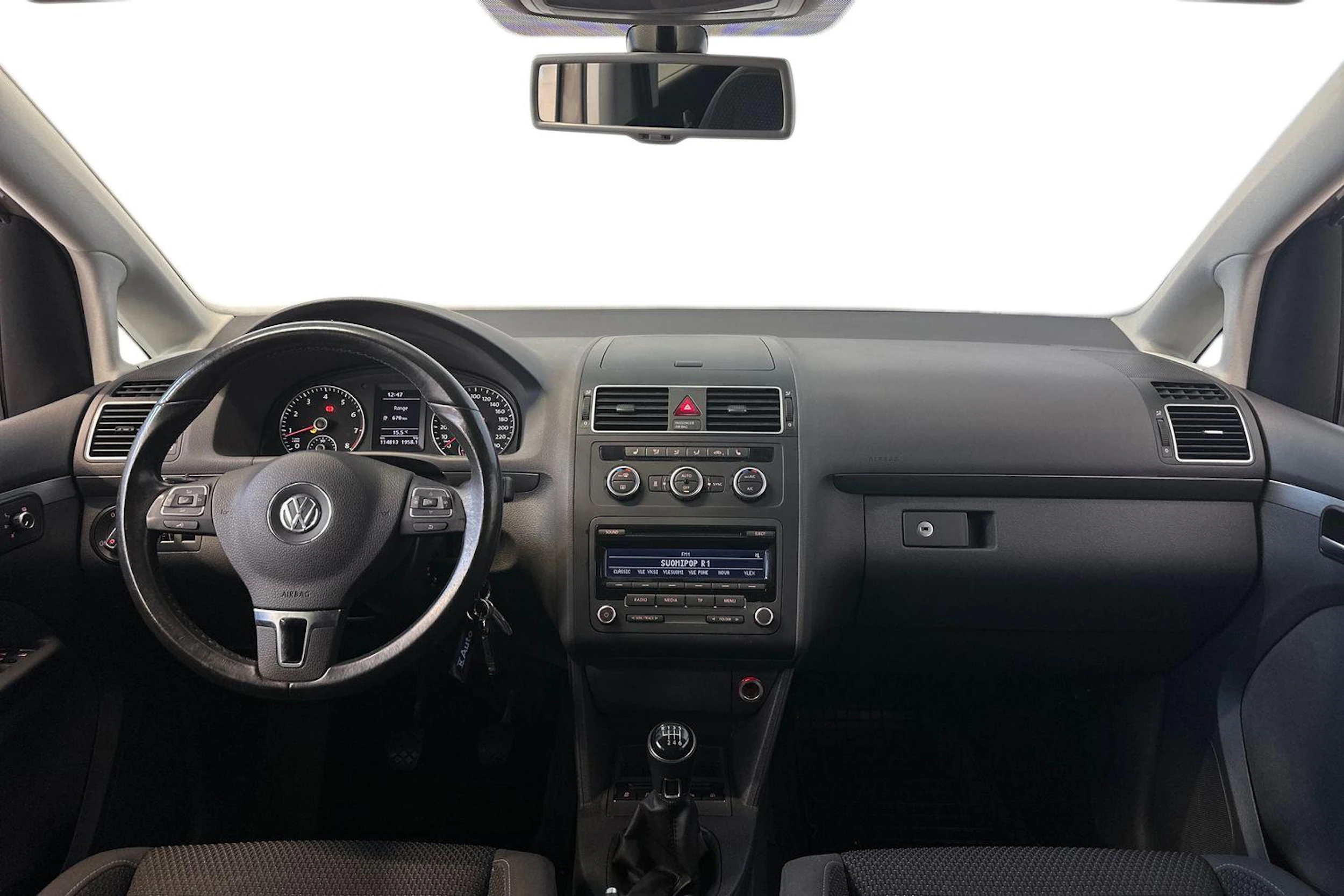 Ruskea (beige) Volkswagen TOURAN 2013 kuva 9.