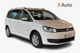 valkoinen Volkswagen Touran 2013 kuva 1.