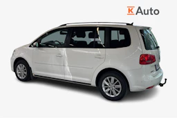 valkoinen Volkswagen Touran 2013 kuva 2.