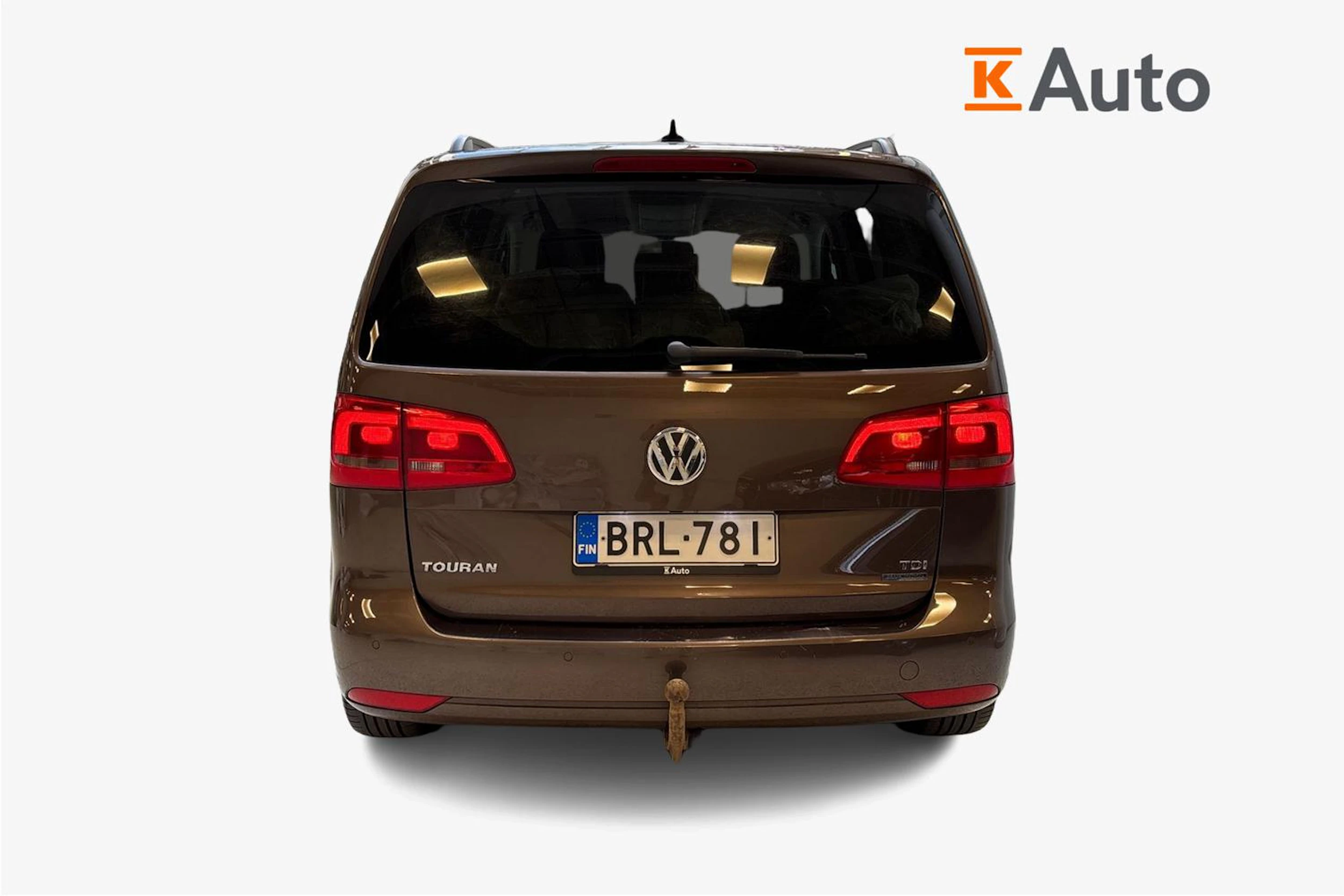 ruskea (beige) Volkswagen Touran 2014 kuva 3.