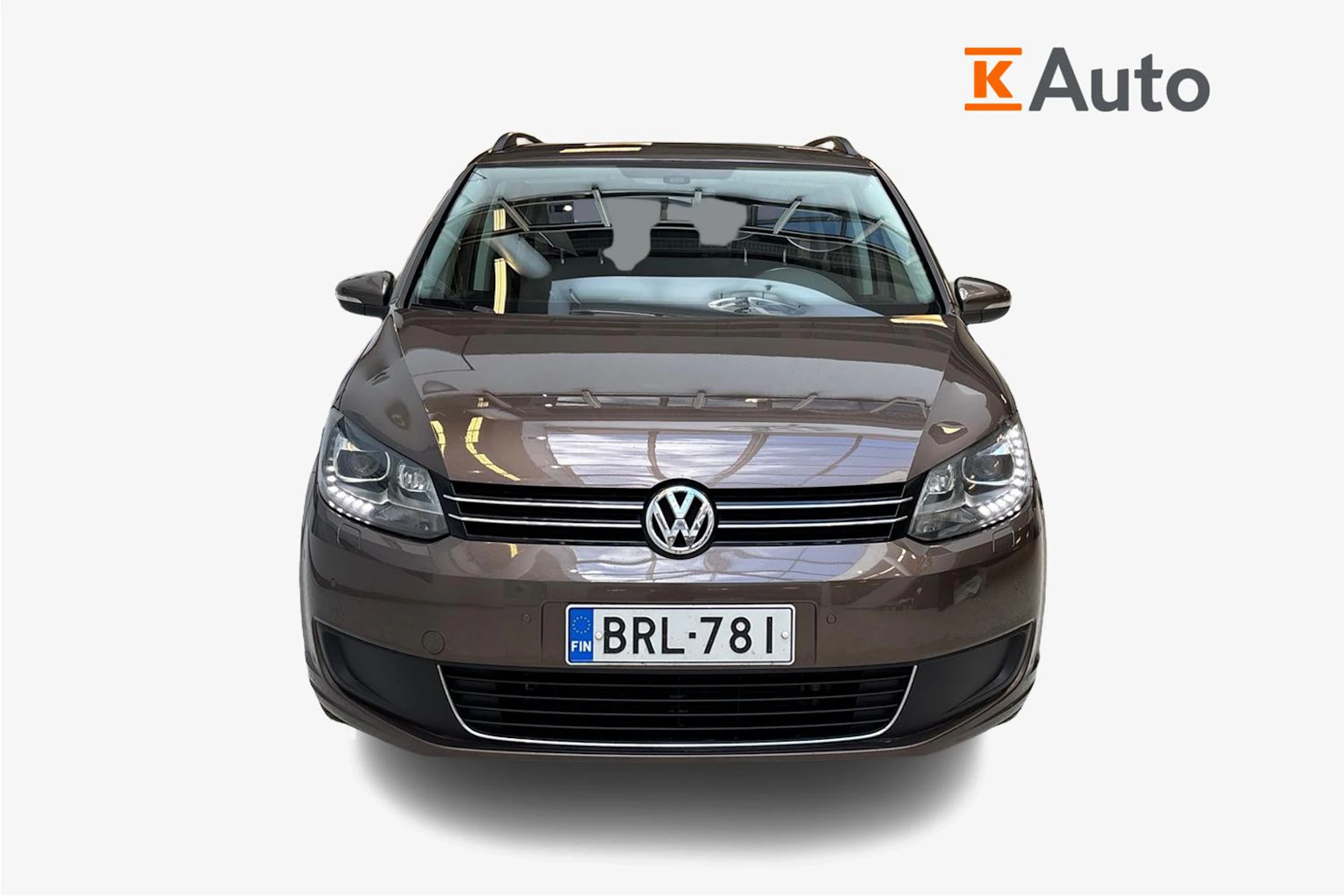 ruskea (beige) Volkswagen Touran 2014 kuva 4.
