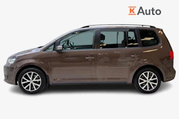 ruskea (beige) Volkswagen Touran 2014 kuva 5.